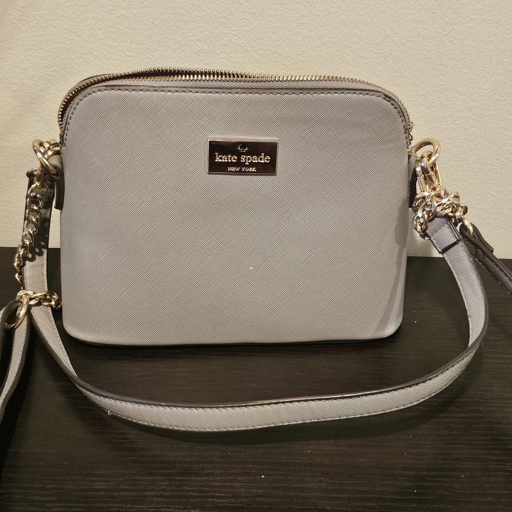 Kate Spade Gray Crossbody Bag